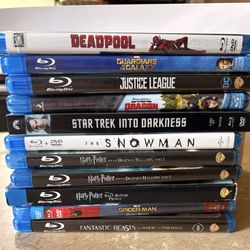 Mix of Blu-ray’s
