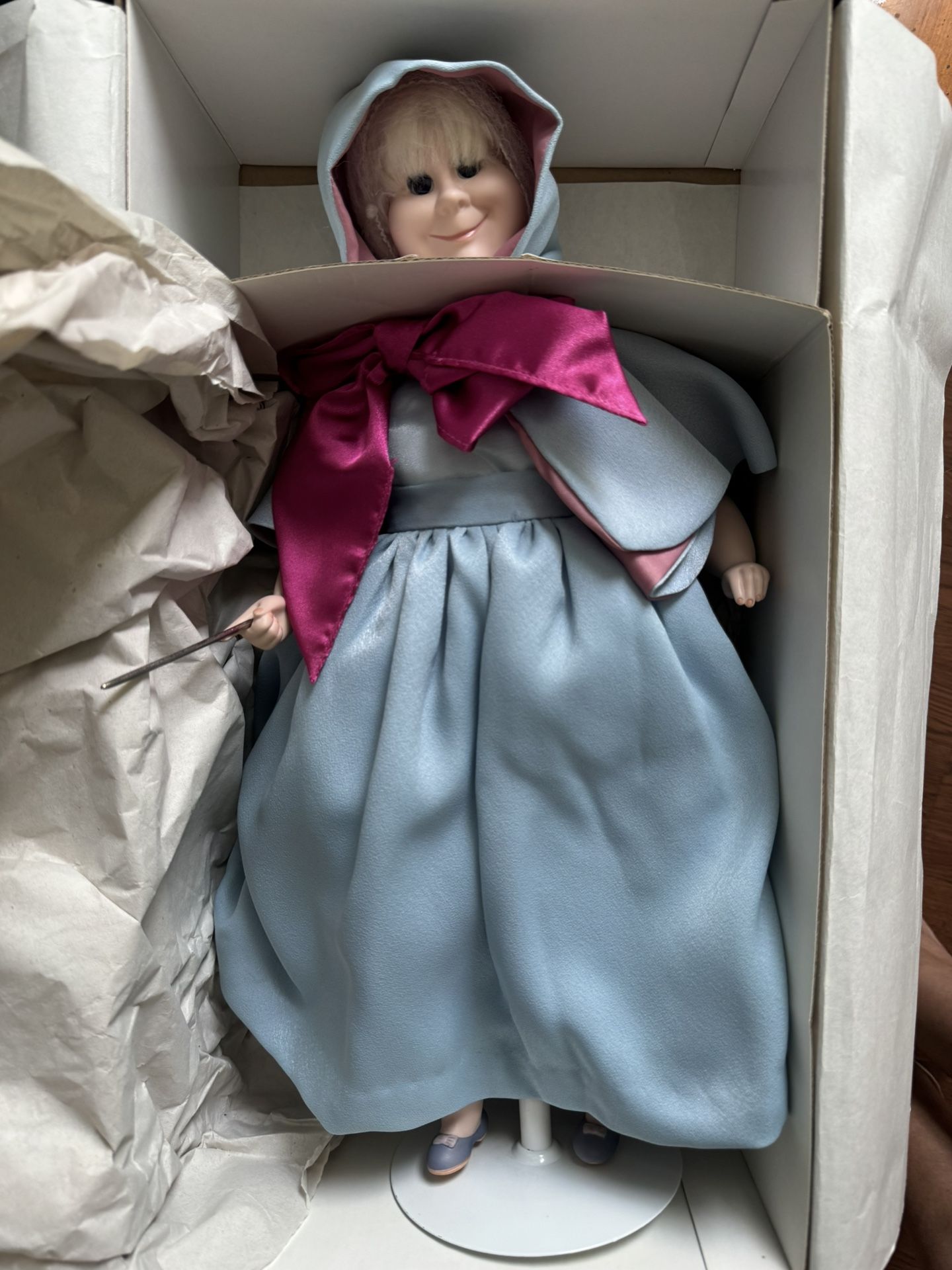 Fairy Godmother From Cinderella Porcelain Doll