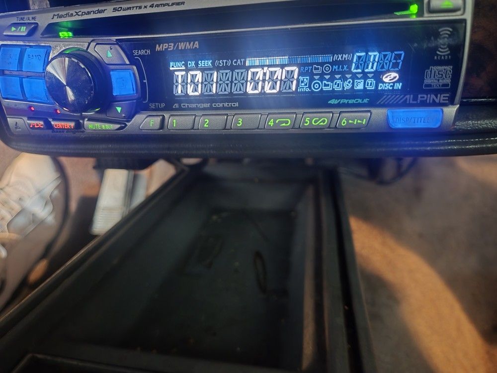 Alpine 9807 $60 Obo Cd Player Car Stereo W Radio And AI net for Sale in ...