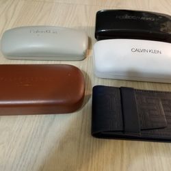 Lot Of 5 Glasses Cases Good condition. 