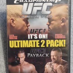 UFC Teal As It Gets 2 Disc Set Shamrock Kimo Tito Liddell Fight Mma Show Dvd