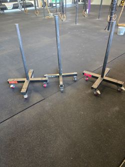 Weight plate holders