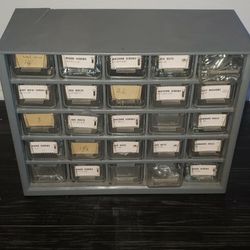 Tool Box With Items Inside