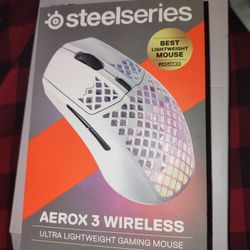 Aerox 3 White Wireless Mouse