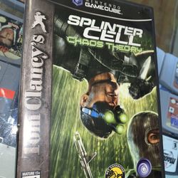 Splinter Cell Chaos Theory GameCube Video Game 