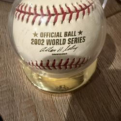 Official Ball 2002 Baseball World Series Ball