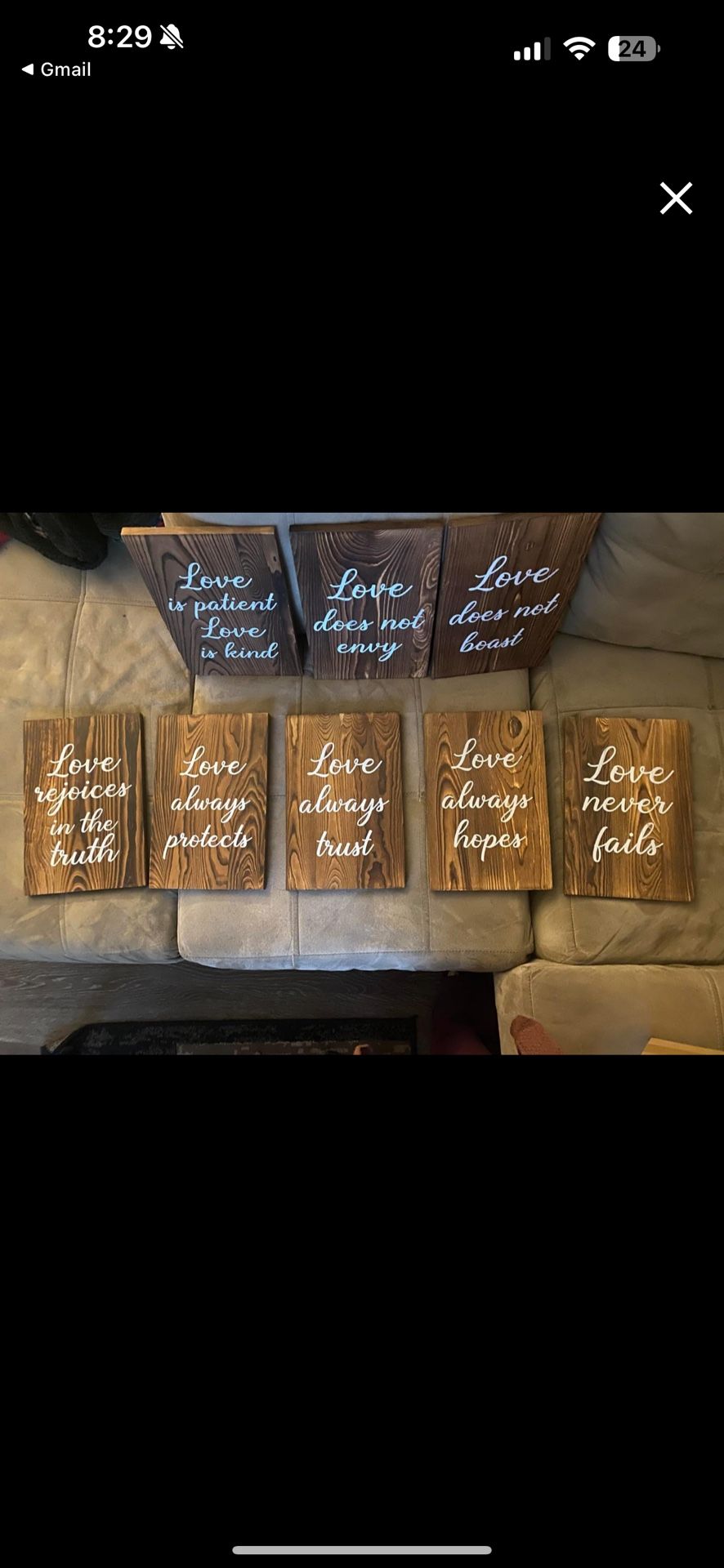 Wooden Signs Decor
