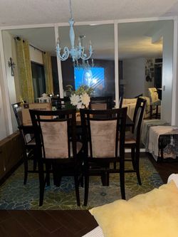 Counter height dining room set