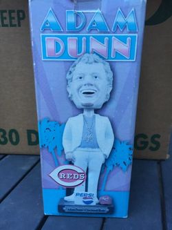 Cincinnati Reds Adam Dunn 2008 Pepsi 80's Night Bobblehead