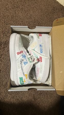 Nike Air Force 1 World Tour City Print Sneakers