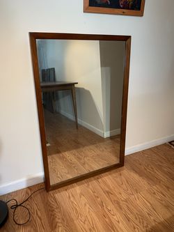Mid Century Modern Large Mirror