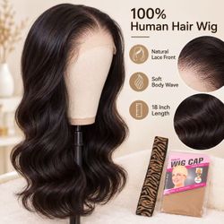 Human Hair Lace Front Wig