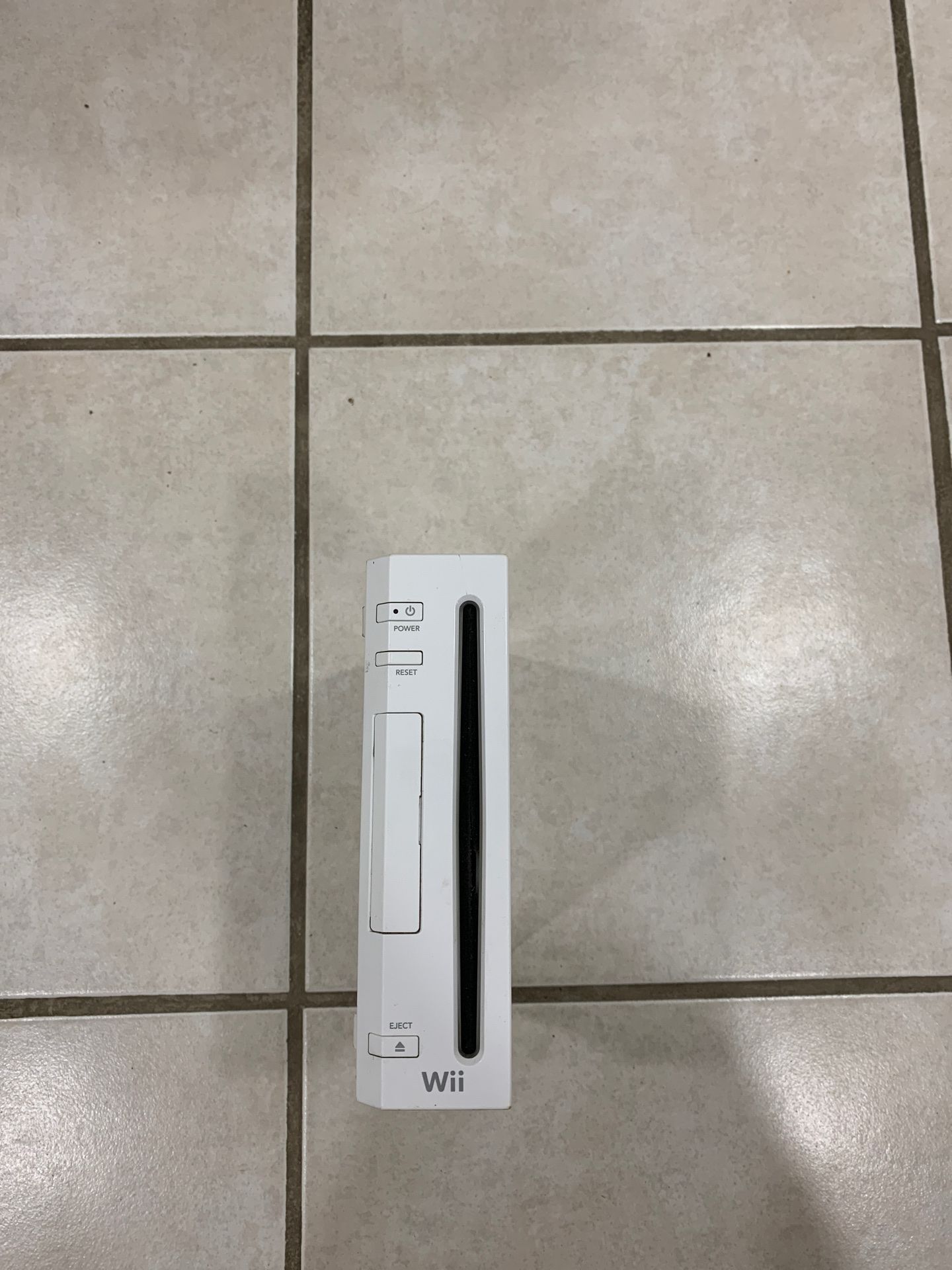 wii with working games(no cables and mainly for parts or pieces )
