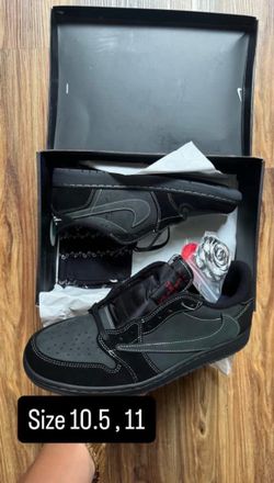 Aj1 low Travis Scott Black Phantom
