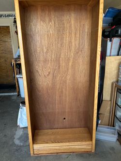 Oak book shelf