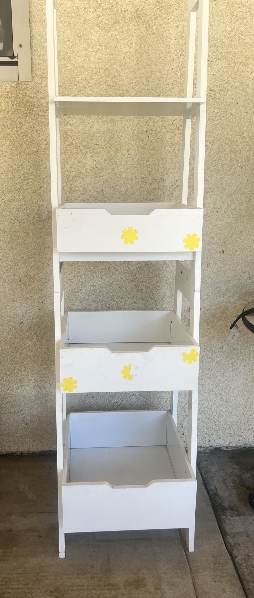Tiered Ladder Bookcase/shelf
