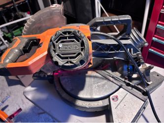 Rigid chop saw with laser