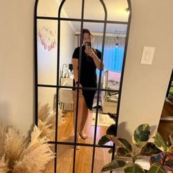 Free Delivery! Brand New 70”x26" Arched HD view, Shatter Proof, Aluminum Frame Standing Floor Mirror