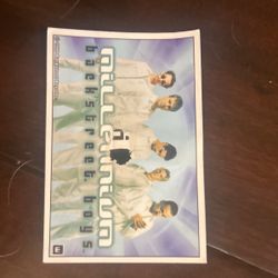 Backstreet Boys Bumper Sticker Millennium Backstreet Boys