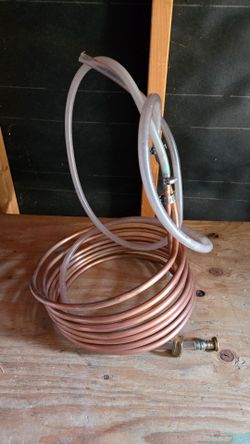 Copper wort chiller $25 price is firm