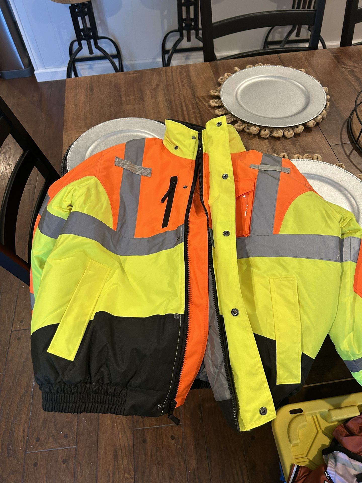 Hi Viz Bomber Jacket