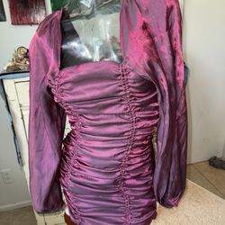 Purple Holographic dress 