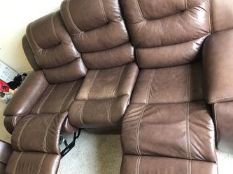 Couches/Sofas leather brown