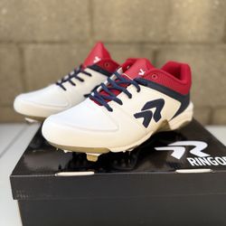 Brand New Ringor Fastpitch Softball Metal Cleats Size 10