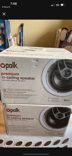 Premium In-ceiling Speaker. Amazing Deal!