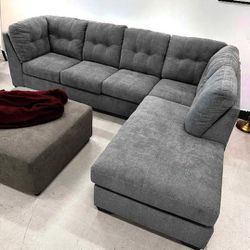 Color Options L Shaped Modular Gray Sectional Couch With Chaise Set⭐$39 Down Payment with Financing ⭐ 90 Days same as cash