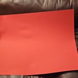Red Poster Board