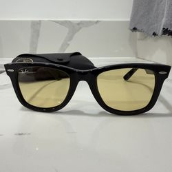 Ray-Ban Waferer (yellow lenses)