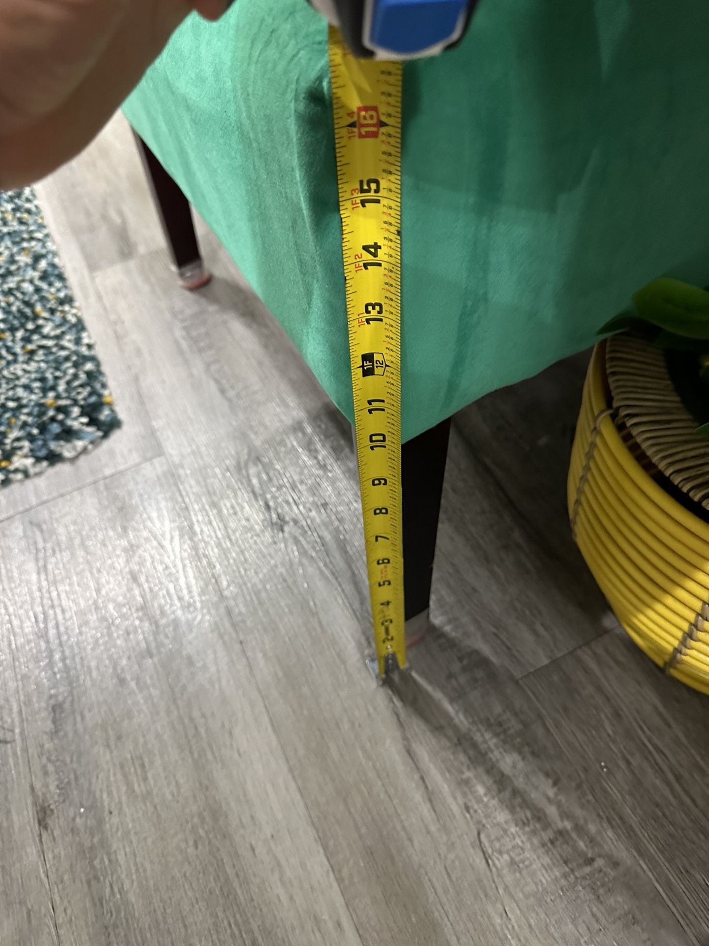 Two Green Sofa Chairs