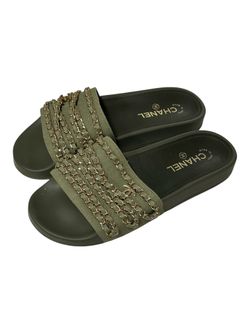 Authentic Chanel Slides