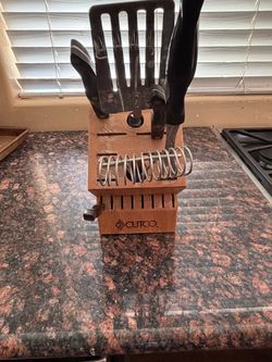 Cutco Knife Block Set with Utensils