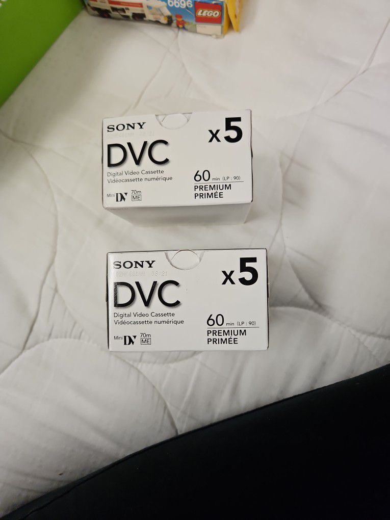 Sony Mini DV Tapes -lot Of 10