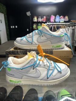 Nike Dunk Low Off White Lot 2 Sz 9
