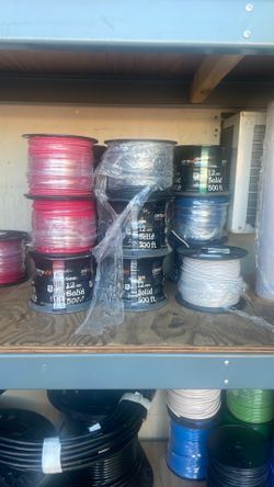 Wire #12 solid 500 ft $90 each one