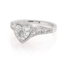 Womens 14k Diamond Wedding/engagement Ring