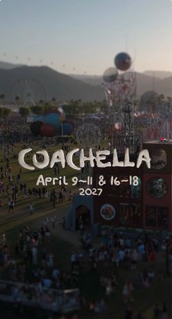 Coachella 2027 3-Day Ticket Weekend 1 VIP