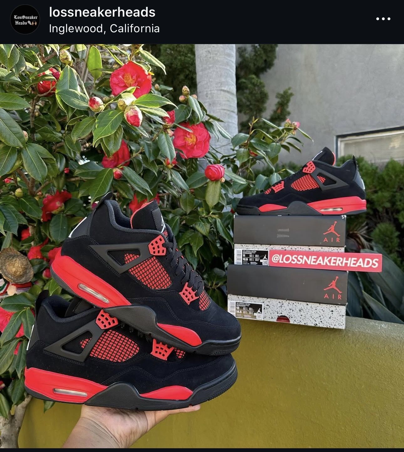 Jordan 4 Red Thunder Size 11