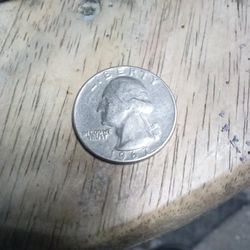 1967 Quarter With Double Die On In God We Trust And Clad Chips Missing Selling For $100