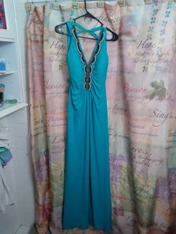 Beautiful teal dress