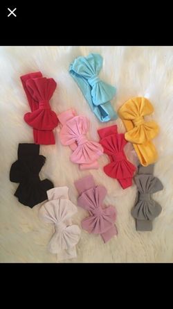 Baby girl bow headbands
