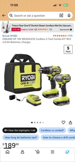 Ryobi One+ Drill_Brand new unopened box.