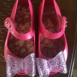 Mini Melissa toddler shoes size 8