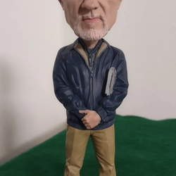 Royal Bobbles Better Call Saul Mike Ehrmantraut Collectible Bobblehead Statue