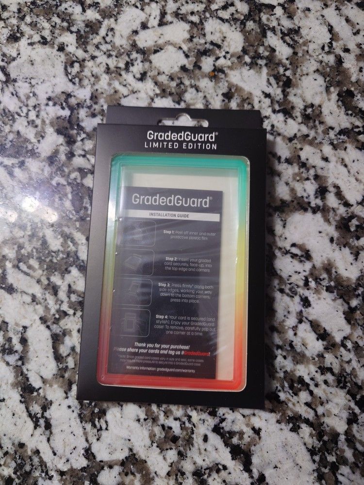 GradedGuard PSA Graded Guard Iris Limited Edition New RAINBOW BRAND NEW ...