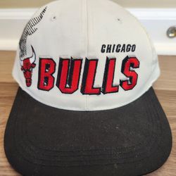 VTG 90s NBA Chicago Bulls Shadow Hat Cap Sports Specialties Snapback, One Size Fits All
