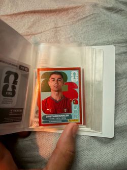 Panini FIFA World Cup 2026 Sticker #15 Cristiano Ronaldo Portugal Al-Nassr FC Rare